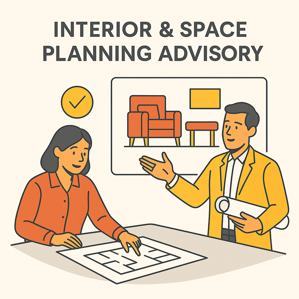 Functional layout and space utilization guidance (in collaboration with architects).